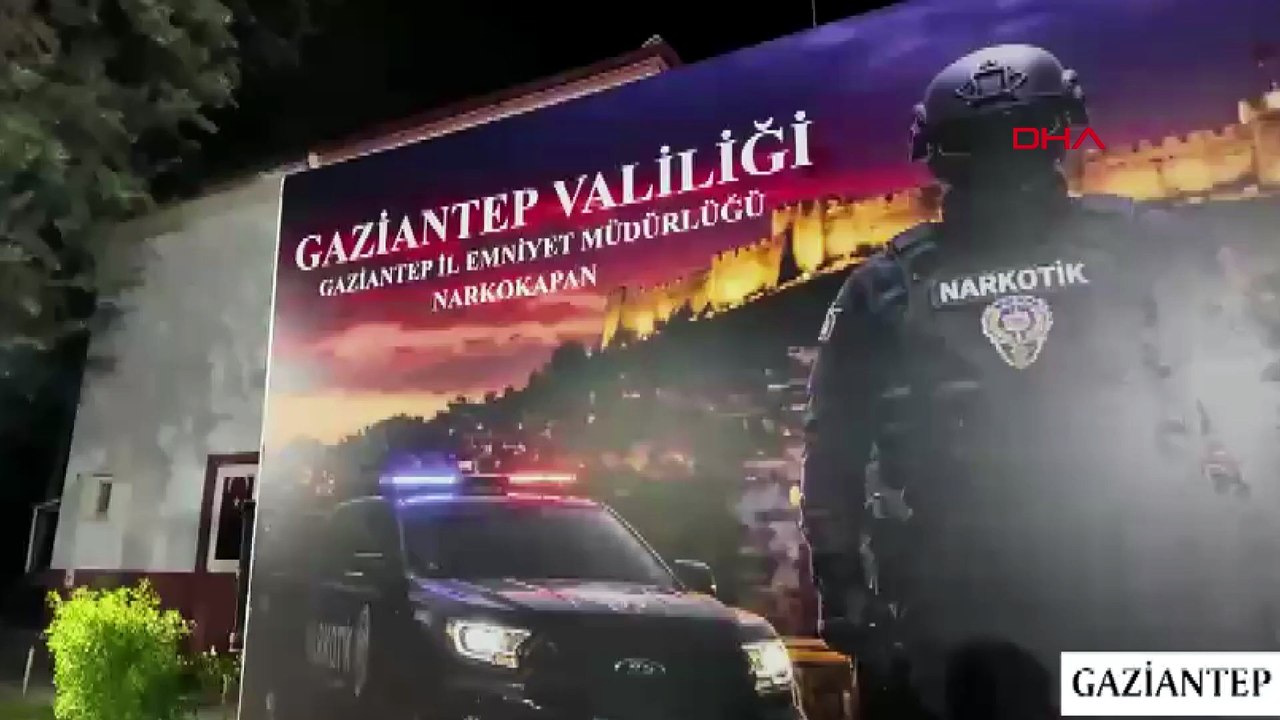 Gaziantep’te narkotik operasyonu! 548 şüpheli tespit edildi