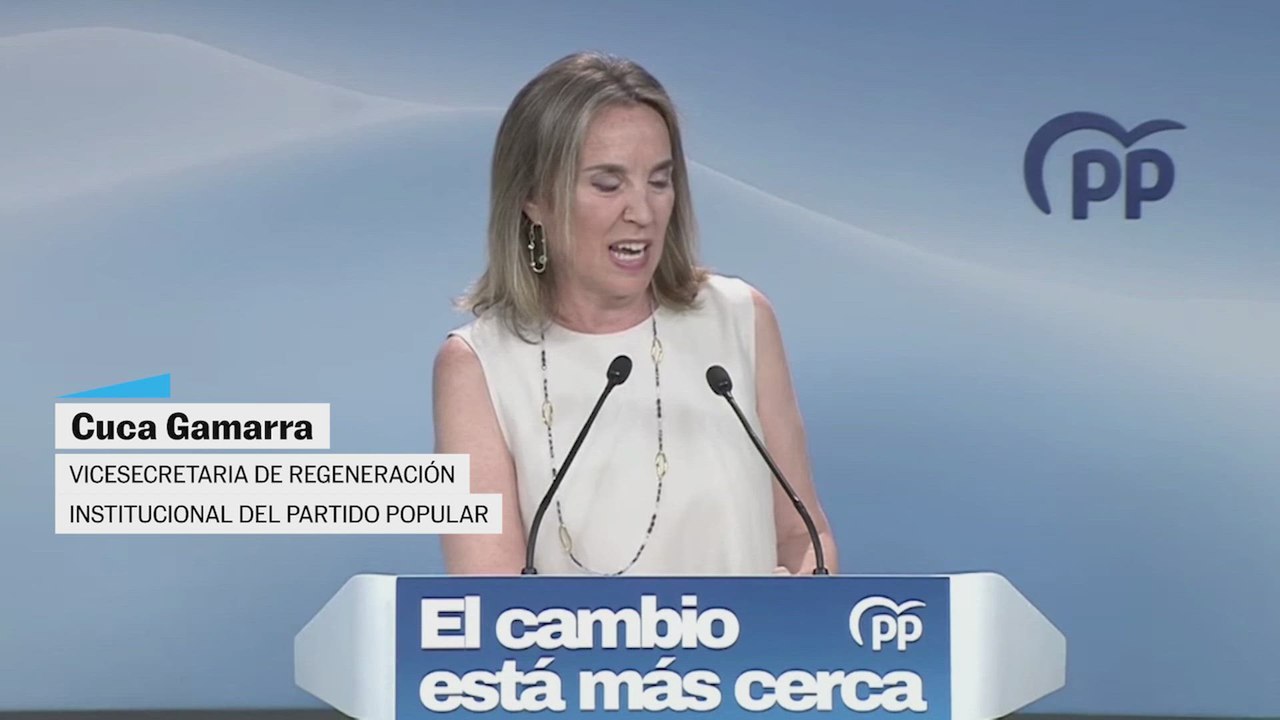 Cuca Gamarra: "Hay que reflexionar sobre qué ha pasado para que no esté toda la flota disponible"
