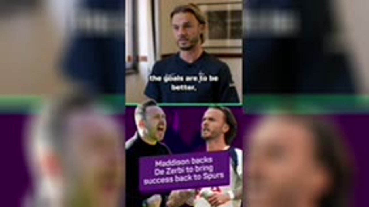 De Zerbi 'a coach you want to play for' - Maddison