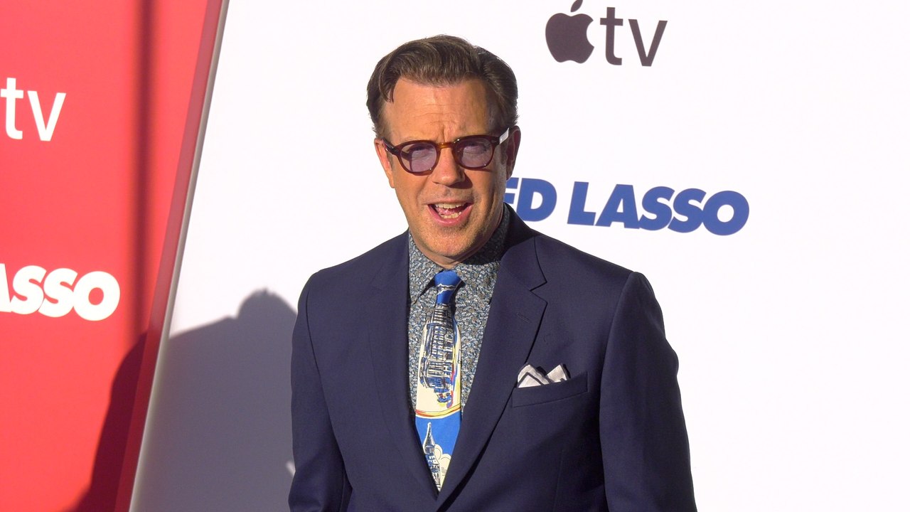 Jason Sudeikis attends the Season 4 premiere of "Ted Lasso" in Los Angeles