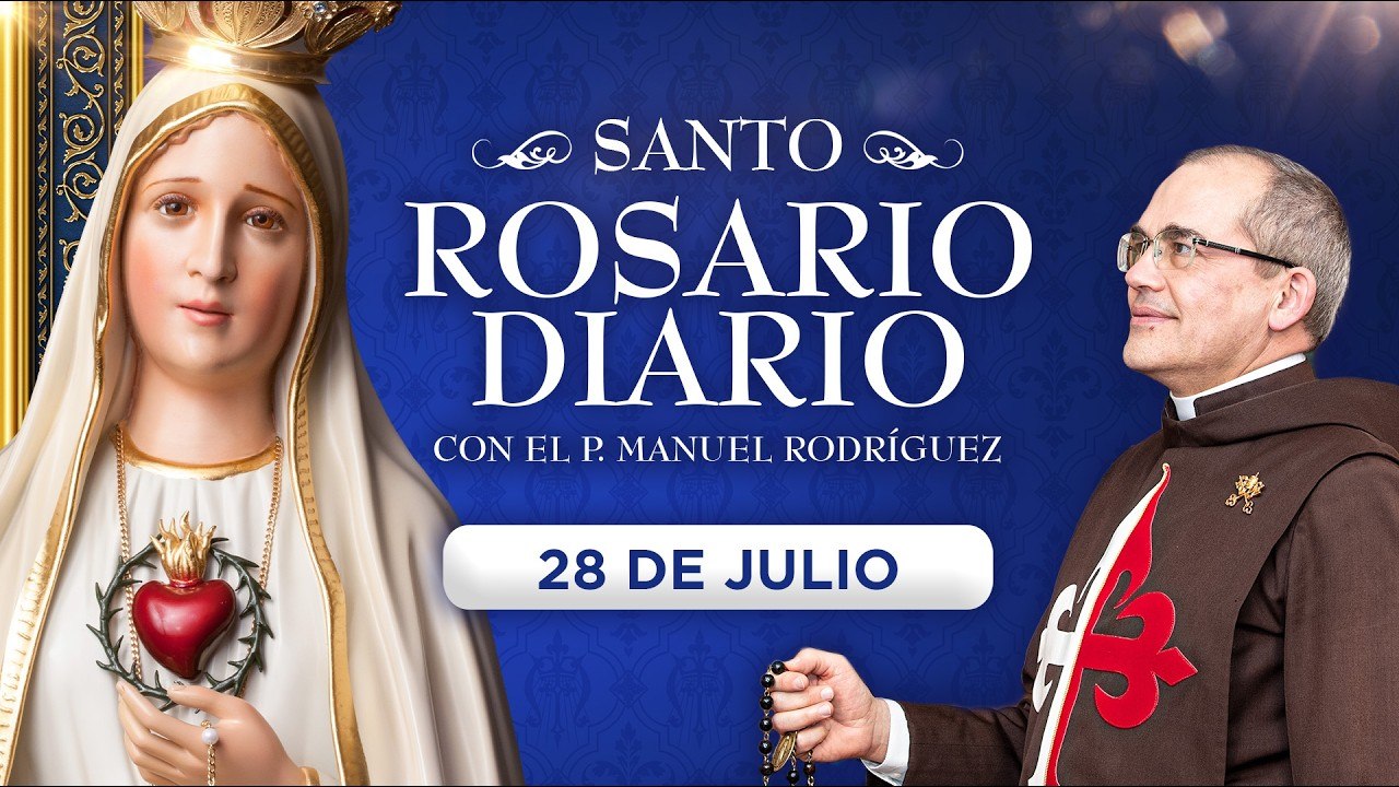 Santo Rosario Diario | Martes 28 de julio - Misterios dolorosos #rosario