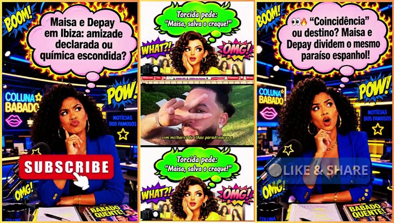 😱 #MemphisDepay e #Maisa alimentam novos comentários quando a coincidência começa a parecer roteiro