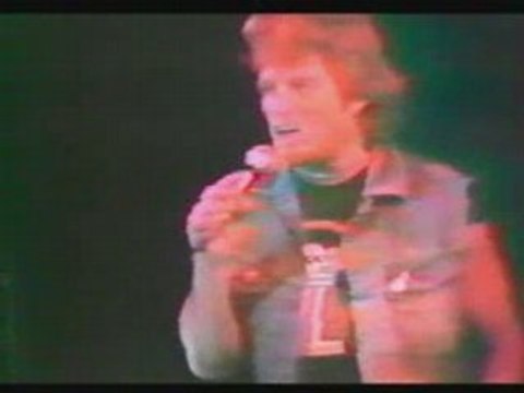 Johnny Hallyday - Noir c'est noir ( Pénitencier de fleury merogis 1982 )