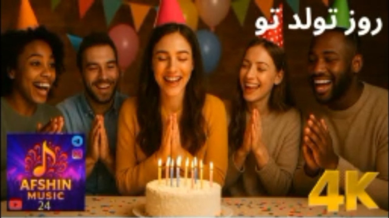 آهنگ جدید شاد رقص و آواز  🙂 روز تولد تو