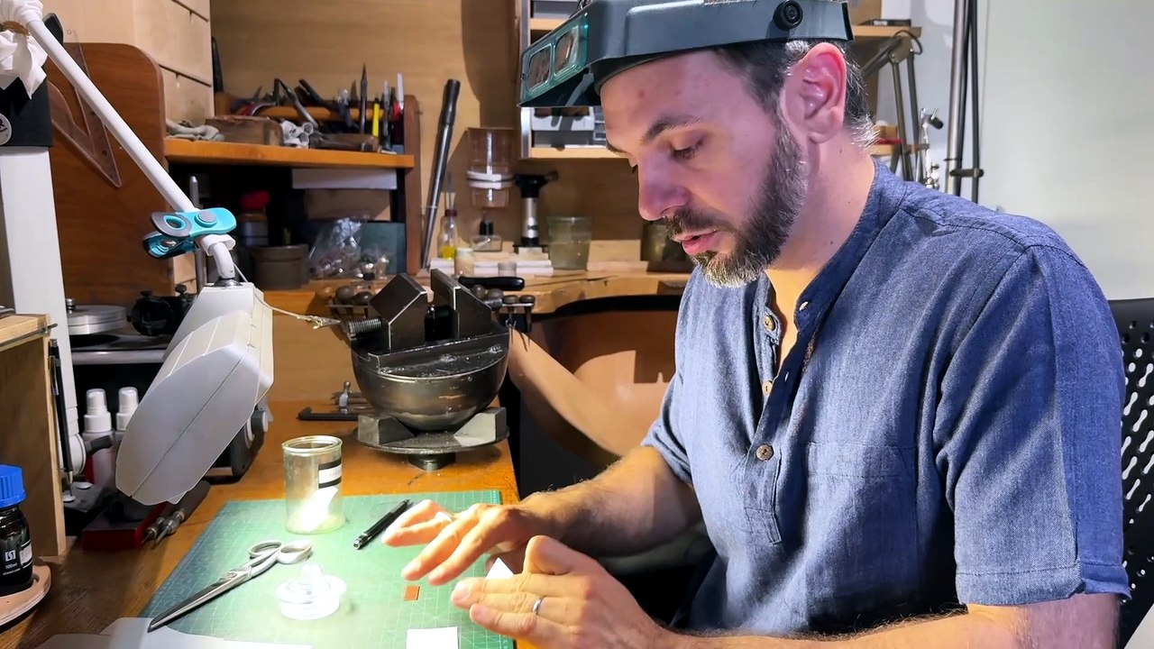 Steven Brunel, graveur sur métaux perpétue un savoir-faire d'exception