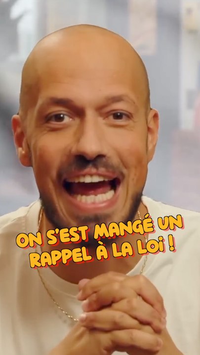 On s'est mangé un rappel à la loi !