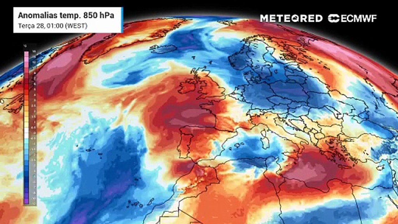 As temperaturas acima da média voltarão a instalar-se na Europa