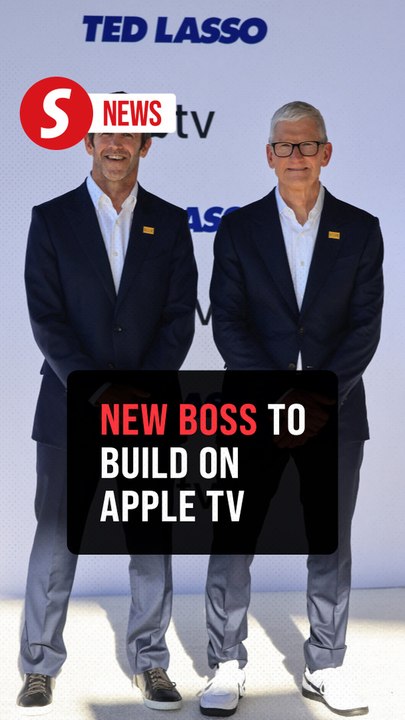 Ternus excited to take over Apple, steer team to build on movie and TV progress