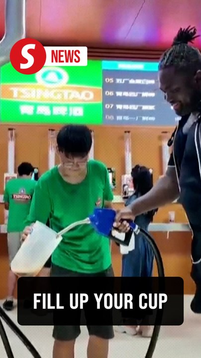 Made in Qingdao – Beer gas station