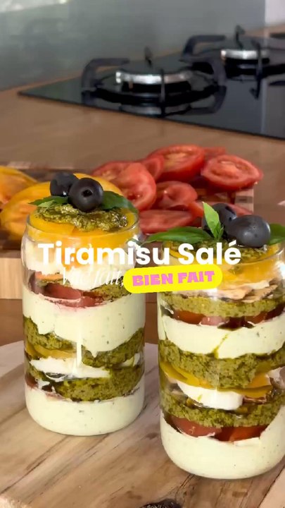 Tiramisu salé