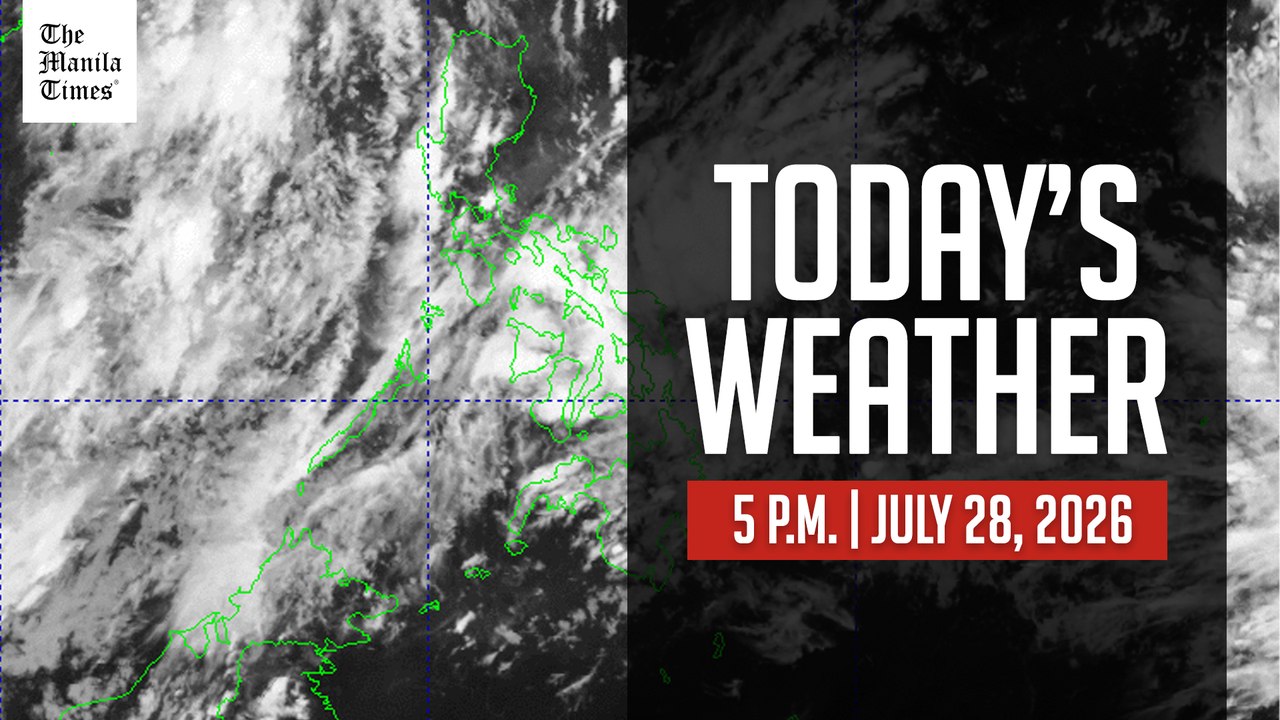 Today's Weather, 5 P.M. | Jul. 28, 2026