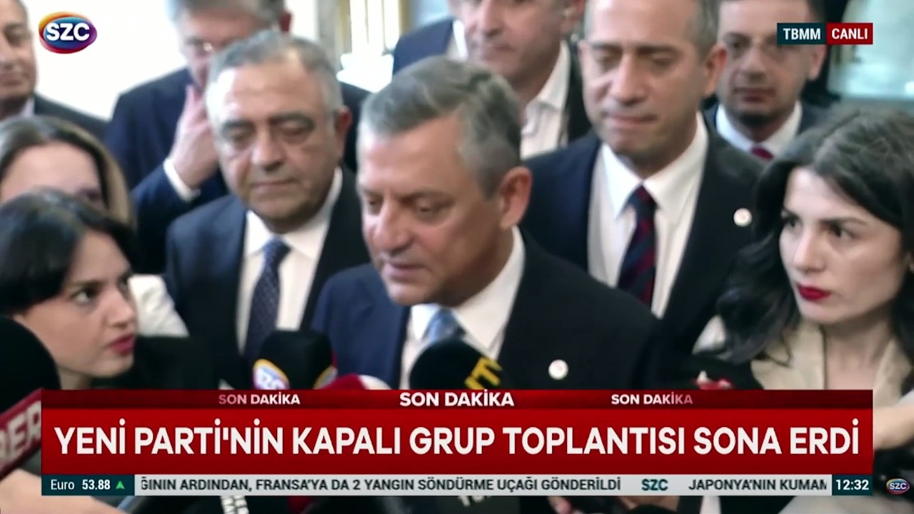 Özgür Özel: Yeni Parti kuruluşunu tamamlamıştır