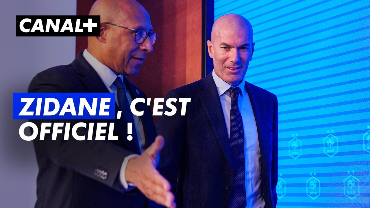 Equipe de France - Zinédine Zidane nouveau sélectionneur des Bleus