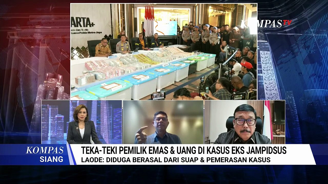 LIVE! Menanti Jawaban Pemilik Emas 74 Kg dalam Kasus TPPU Eks Jampidsus | KOMPAS SIANG