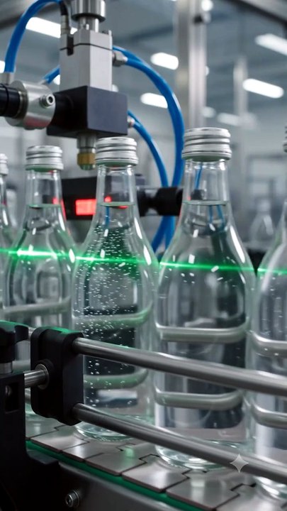 Sparkling Mineral Water Bottling Factory | Satisfying Automated Production Process in 4K