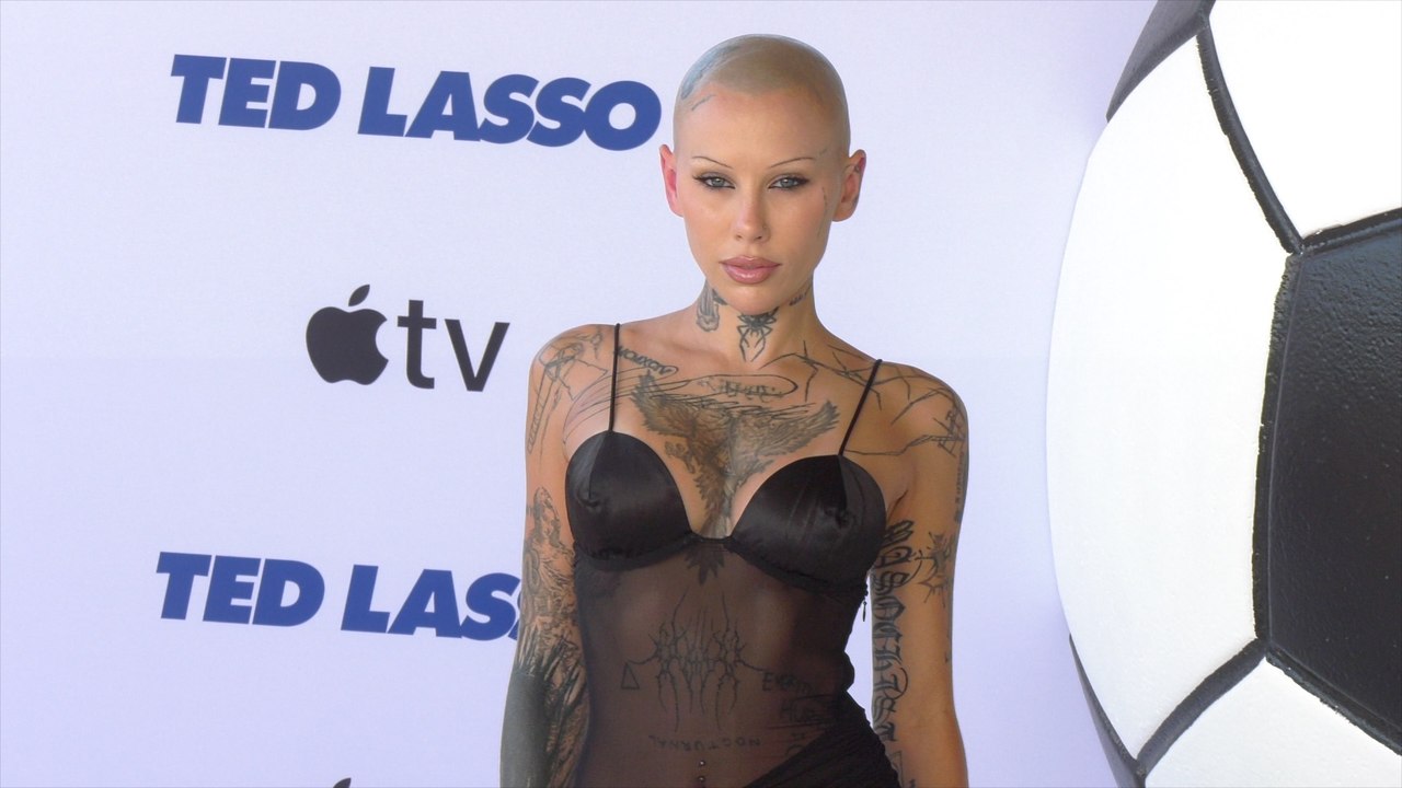 SiiickBrain attends the Season 4 premiere of "Ted Lasso" in Los Angeles