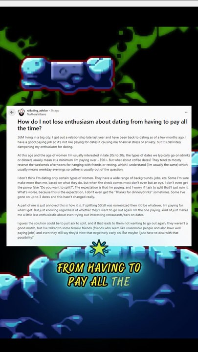 When did dating become so expensive? #dating #money #redditstories