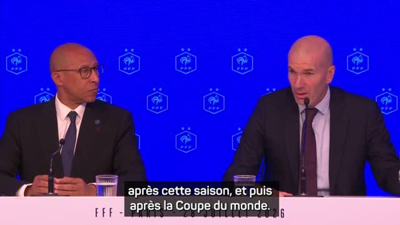 Bleus - Zidane : "On parlera avec Mbappé en septembre"