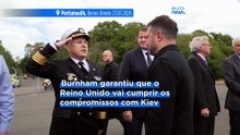 Burnham promete apoio total à Ucrânia na primeira reunião com Zelenskyy