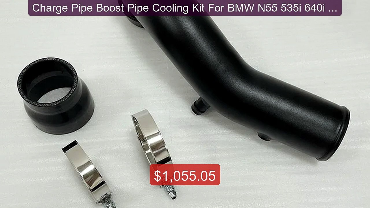 Charge Pipe Boost Pipe Cooling Kit For BMW N55 535i 640i 740Li... -- Best Buy 2026 | Great Quality!