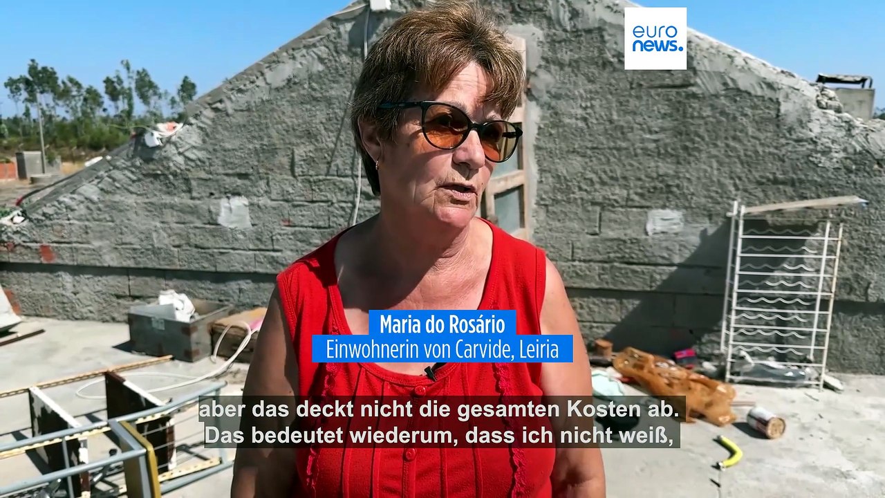 Portugal: Sechs Monate nach Sturm 'Kristin' stockt der Wiederaufbau
