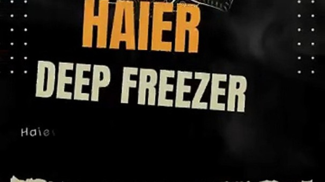 Haier Glass Door Vertical Display Refrigerator – Commercial Beverage Cooler | Energy Efficient Display Fridge