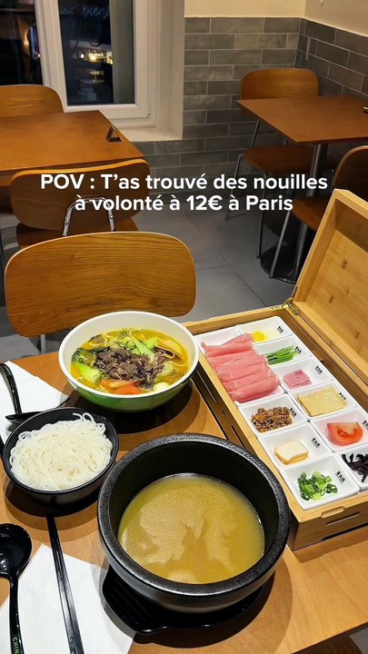 NOUILLES À VOLONTÉ À PARIS 🍜