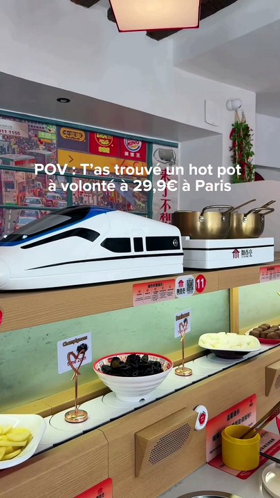 HOT POT À VOLONTÉ À PARIS 🍜