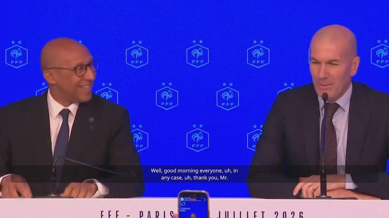 ZIDANE's First Words as FRANCE Coach: An EMOTIONAL Tribute to FIREFIGHTERS