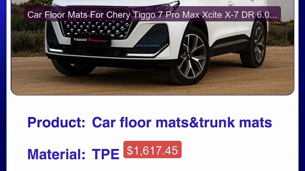 Car Floor Mats For Chery Tiggo 7 Pro Max Xcite X-7 DR 6.0 Sportequ... -- Best Deal 2026 | Shop Now!