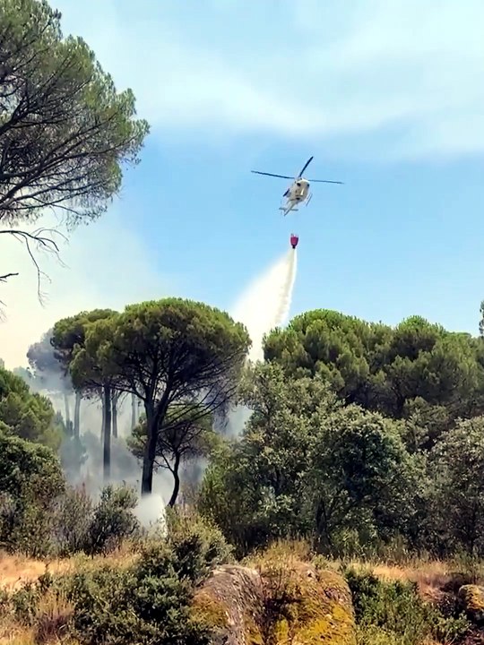 Las imágenes que deja la ola de incendios en España