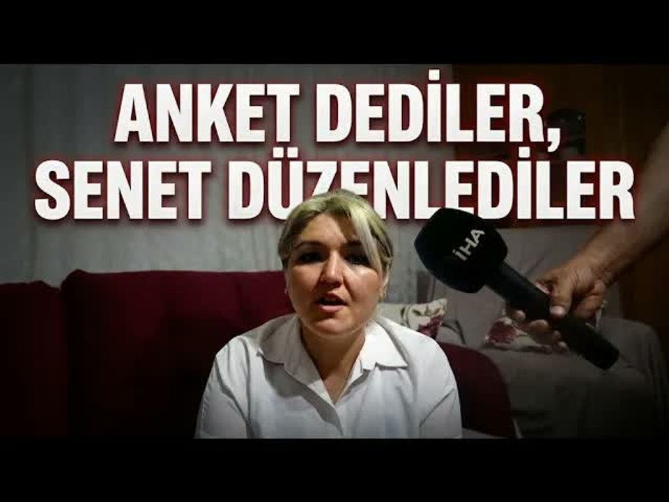 Anket Diye İsmini Verdi, Sahte Senetle İcralık Oldu!