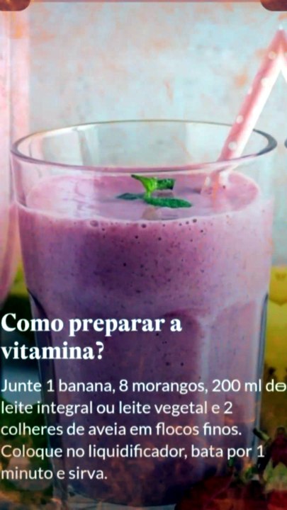 VITAMINA DE MORANGO