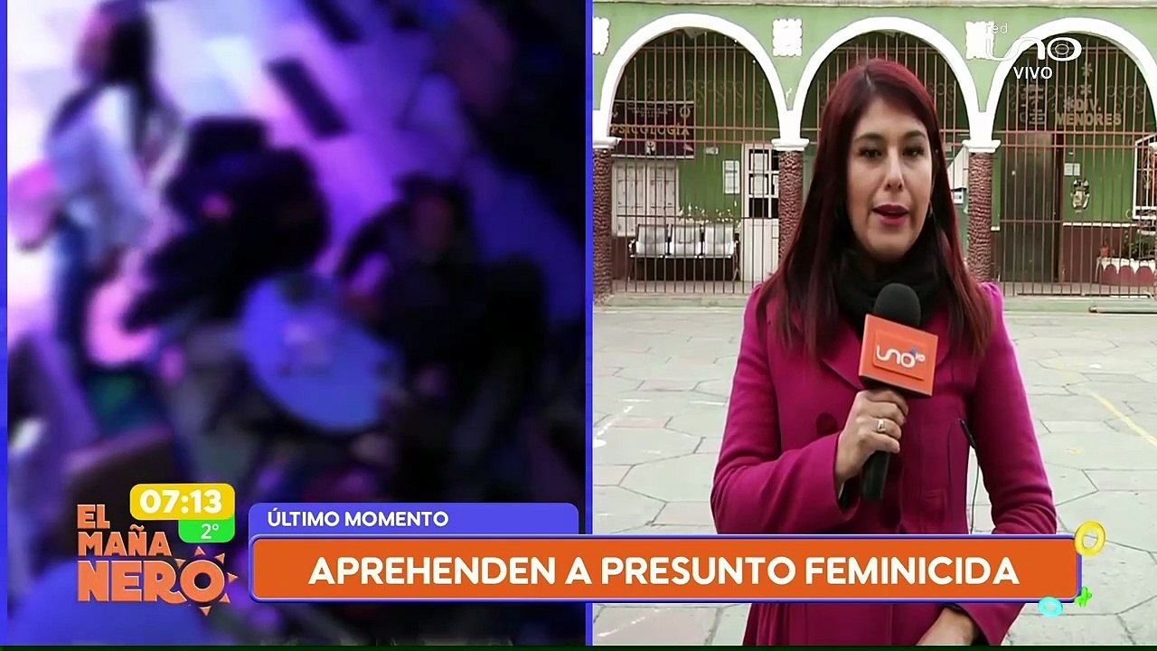 Aprehenden a presunto feminicida