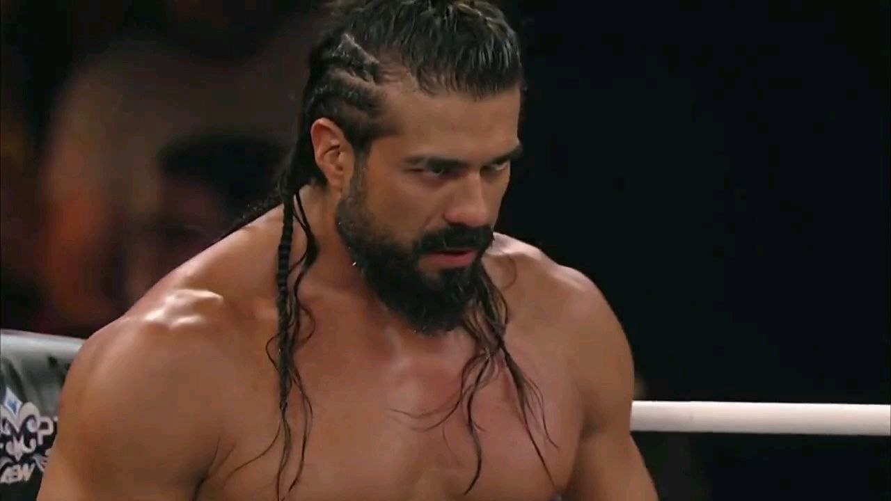 Mark Davis vs Andrade El Idolo AEW National Title Match