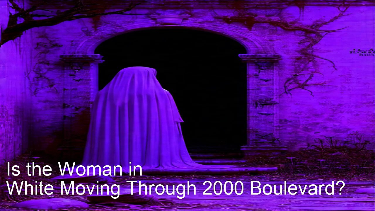 Is the Woman in White Moving Through 2000 Boulevard