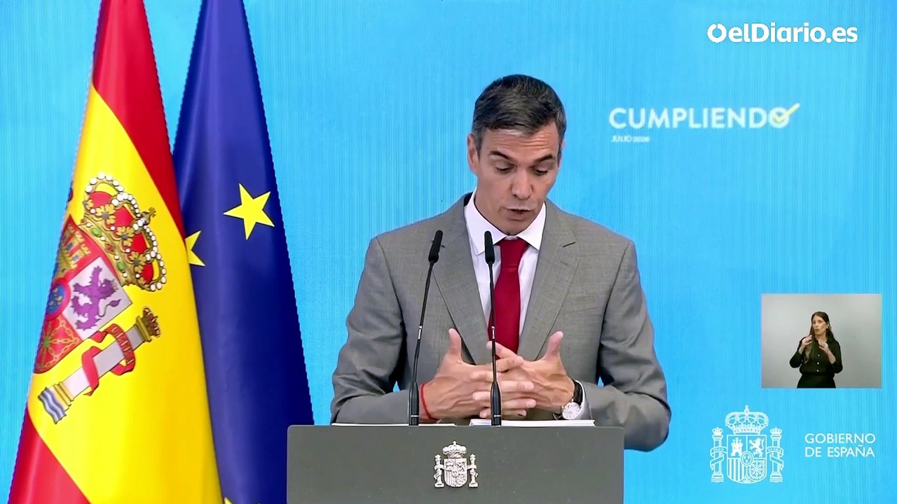 Sánchez reivindica el multilateralismo frente al "ruido que genera una crispación interesada y artificiosa": "No queremos la guerra y no queremos aranceles"