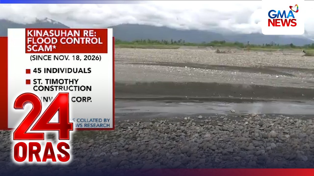 Co at ilang taga-DPWH, kabilang sa 45 kinasuhan ayon sa datos na nakalap ng GMA News Search | 24 Oras