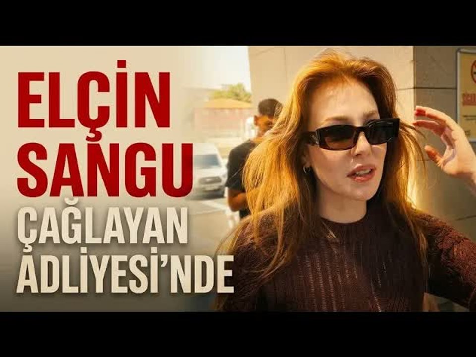 Elçin Sangu, Ahbap'lar Soruşturması Kapsamında Adliyeye Geldi