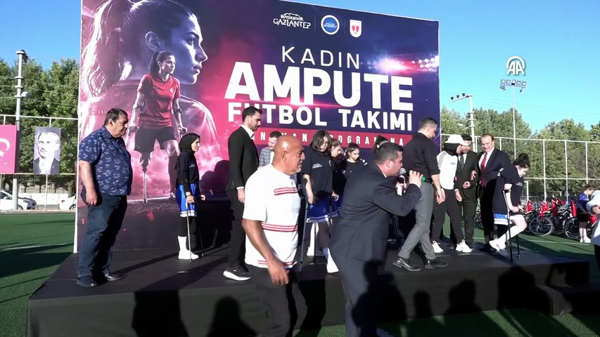 Gaziantep'te Kadın Ampute Futbol Takımı kuruldu | Ajansspor | AA