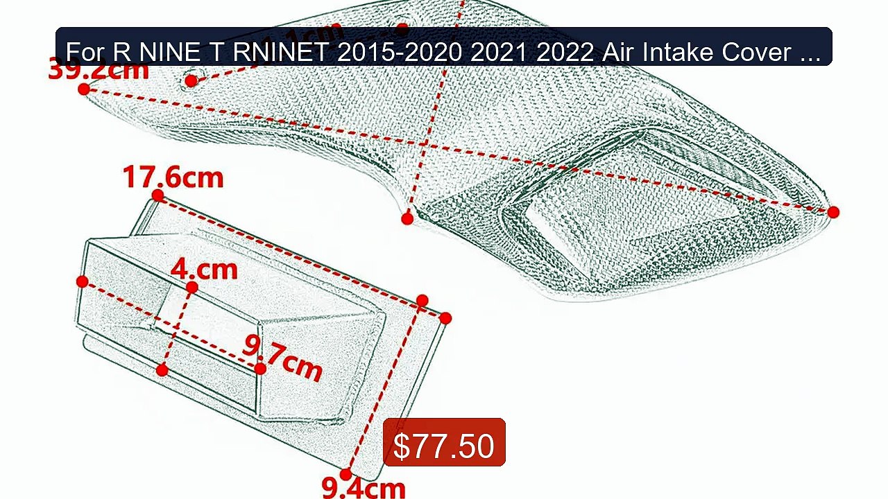 For R NINE T RNINET 2015-2020 2021 2022 Air Intake Cover Carbon Fib... -- Top Rated 2026 | Buy Now!