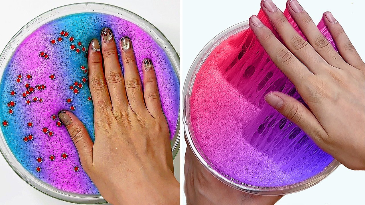 12 Hour of Relaxing Slime ASMR – Mesmerizing Calm for the Soul #295 ...