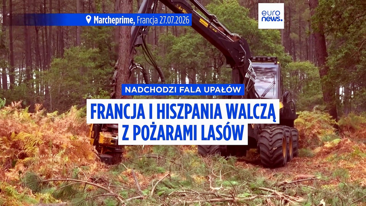 Wyścig z czasem we Francji i Hiszpanii. Ogień pochłonął tysiące hektarów