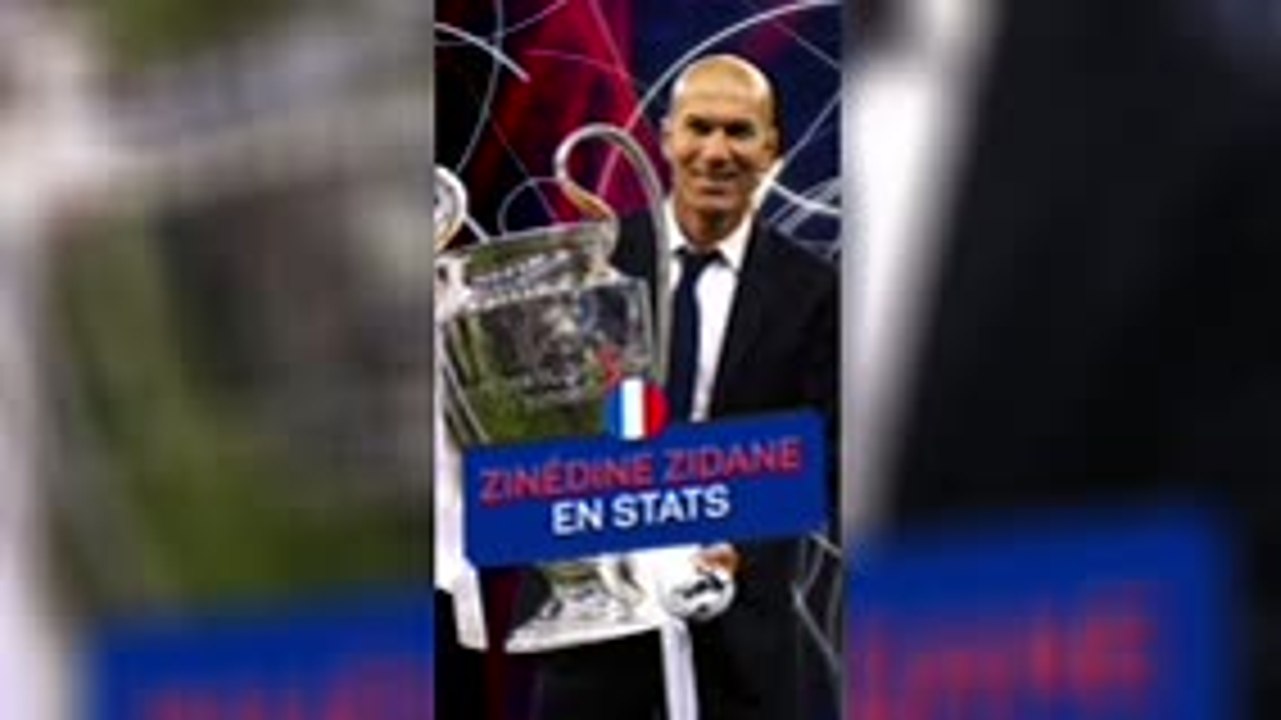 Bleus - Zidane, sa carrière en chiffres