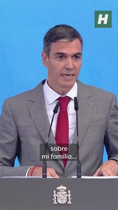 Sánchez critica a los que hablan de su familia como "la mujer de" o "el hermano de"
