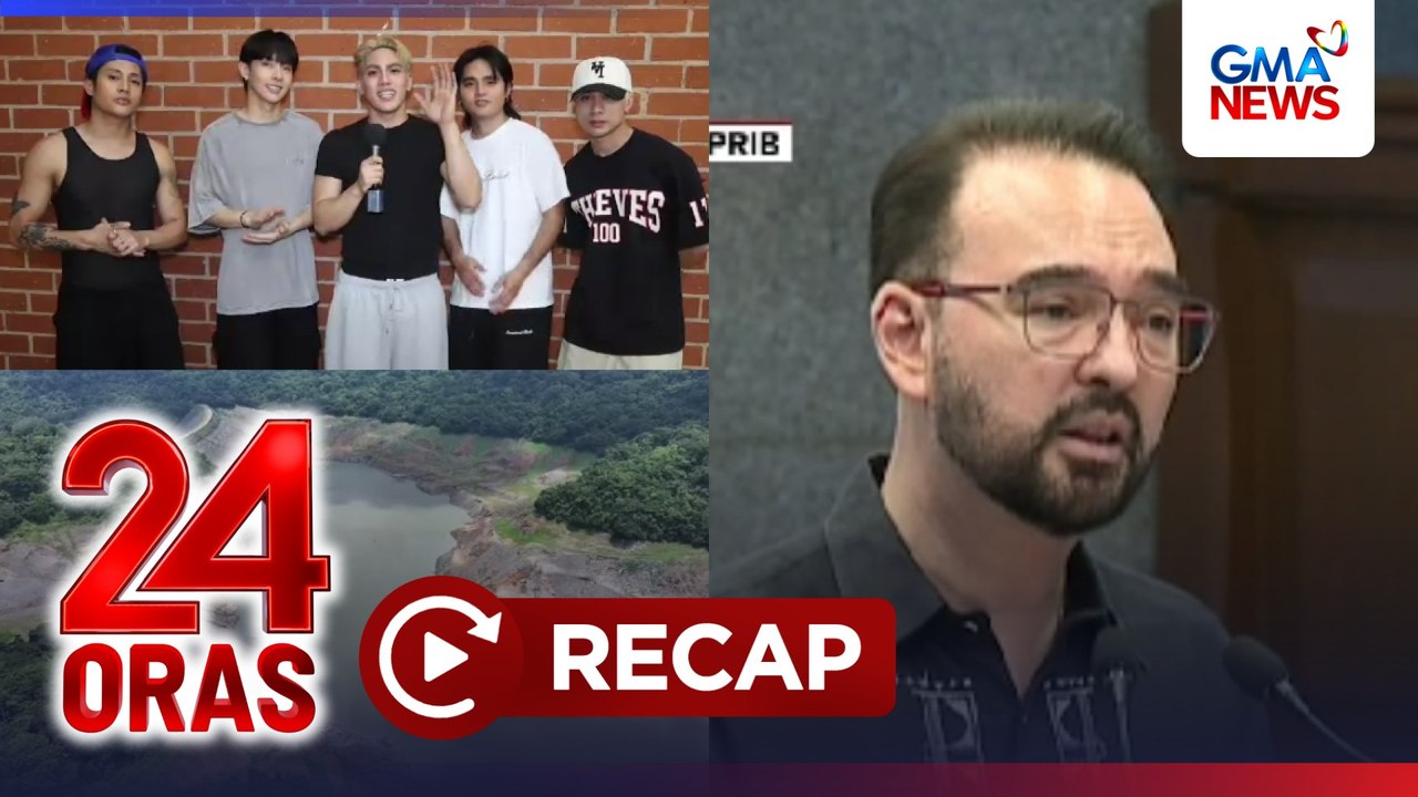 24 Oras: (Part 3)'Kontra-SONA' ng minorya sa Senado; Bumababang tubig sa Angat reservoir; SB19, todo-ensayo na para sa Lollapalooza 2026, atbp