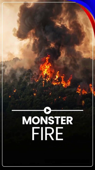 France & Spain Wildfires Force Massive Evacuations #spainnews #shorts