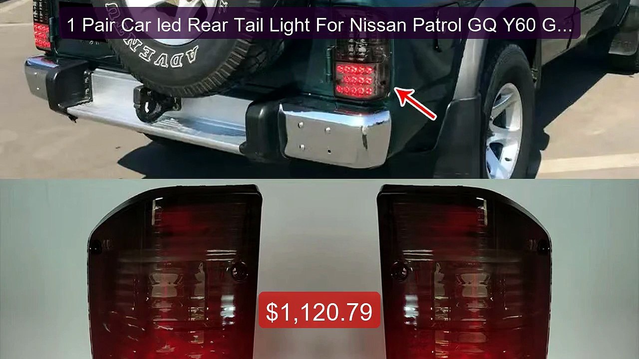 1 Pair Car led Rear Tail Light For Nissan Patrol GQ Y60 GR ... -- Top Pick 2026 | Unbeatable Price!