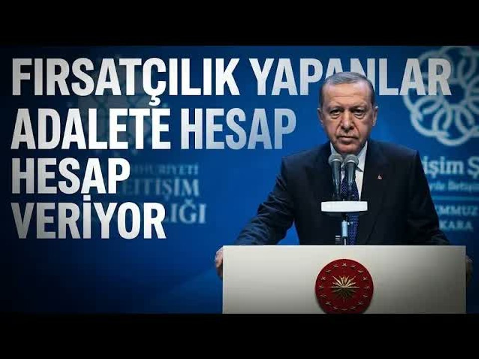 Cumhurbaşkanı Erdoğan'dan Ahbap açıklaması!