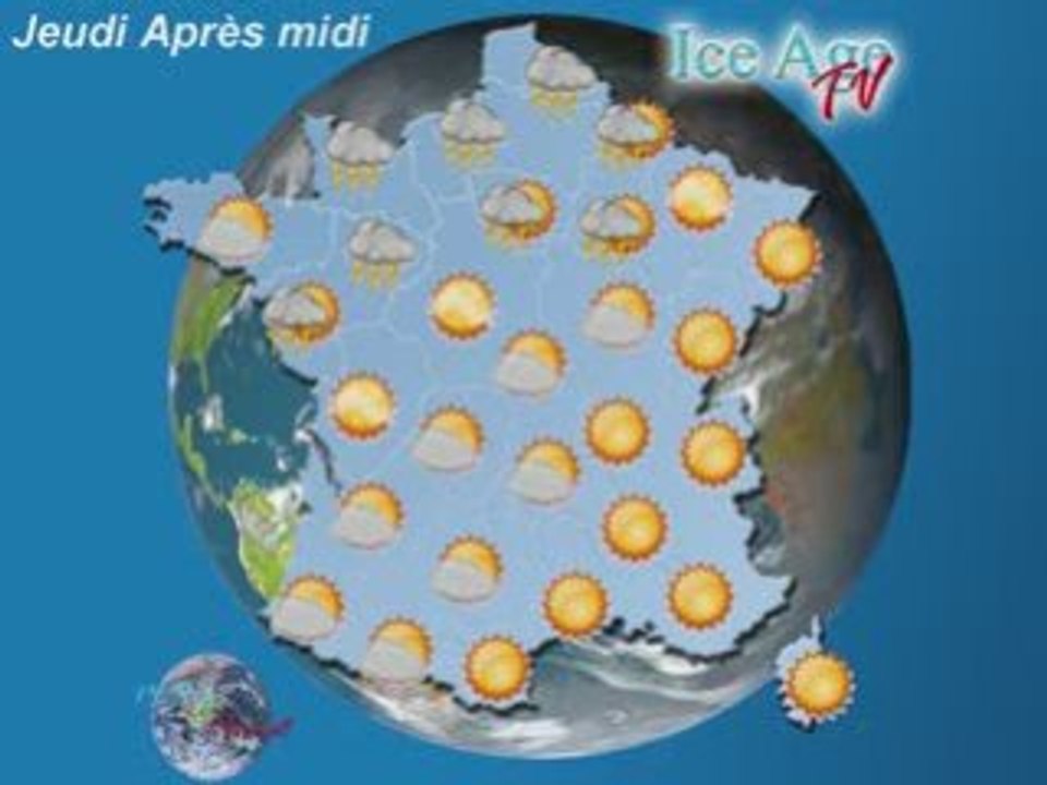 Meteo du Jeudi 10 juillet 2008
